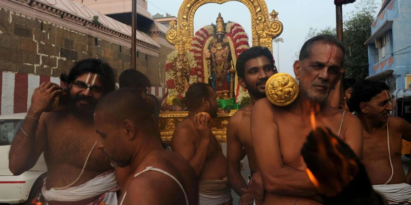 Parthasarathy temple festival